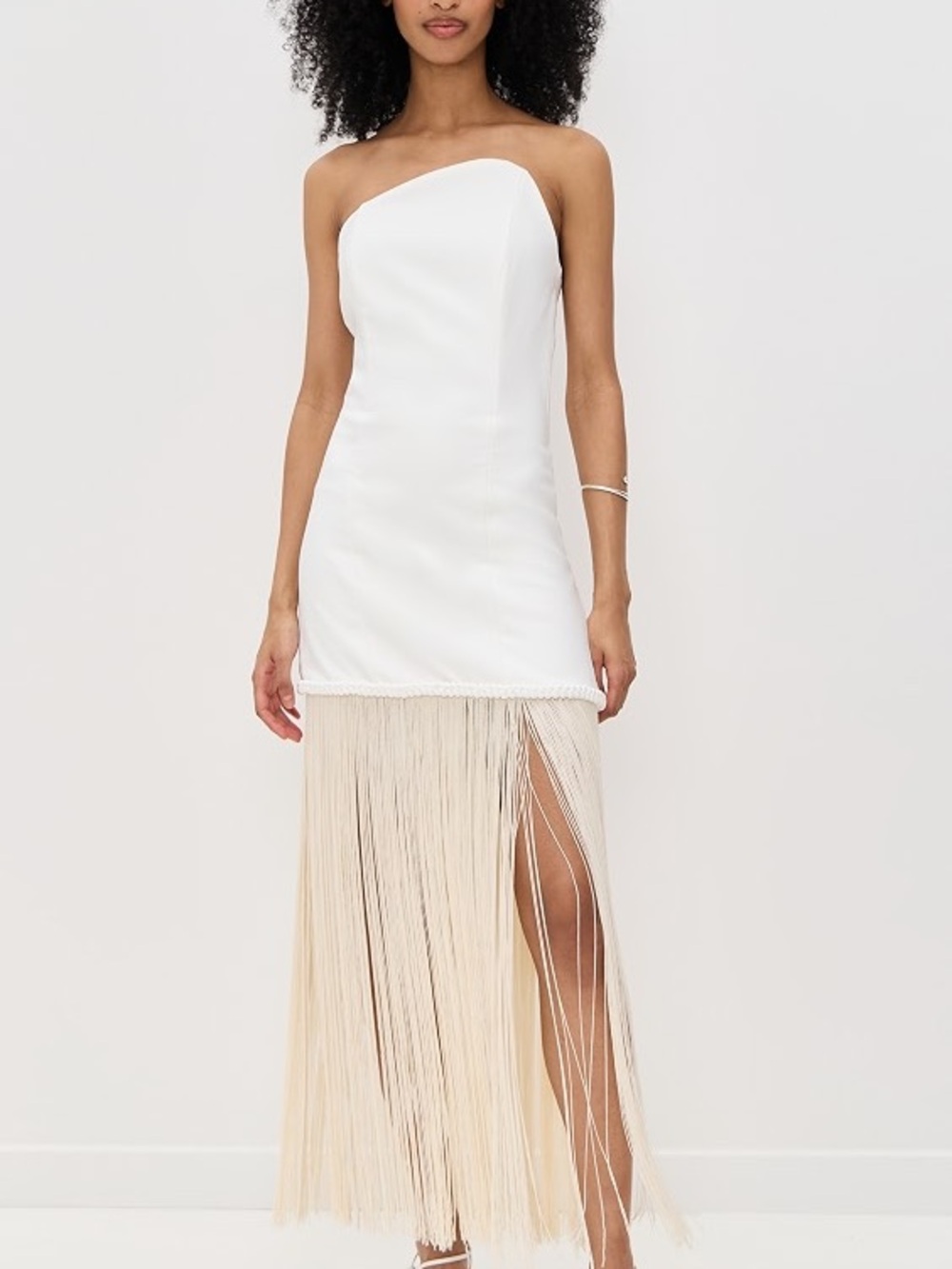 Azulu Fringe Slip Dress